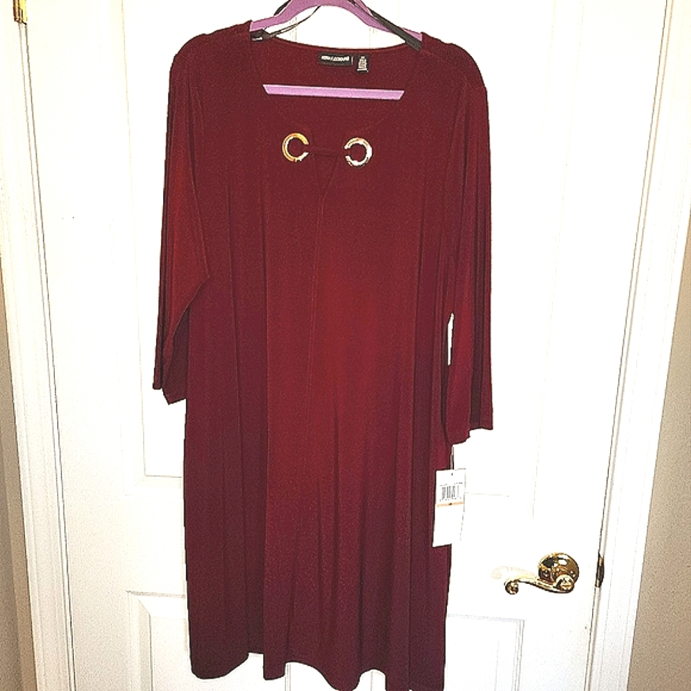 Sheath dress 2xMaroon Sheath dress 2x